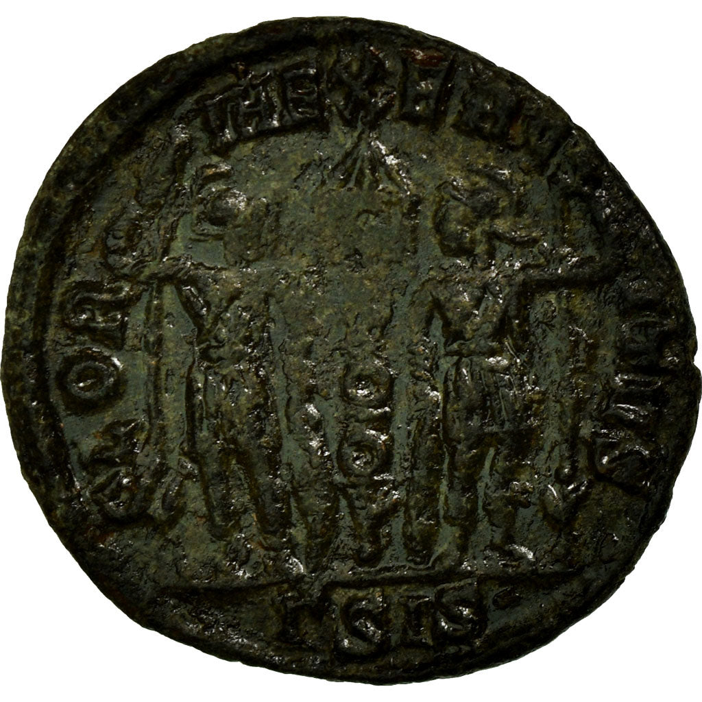 Constantius II, Nummus, Siscia, Copper, EF(40-45), Cohen:92
