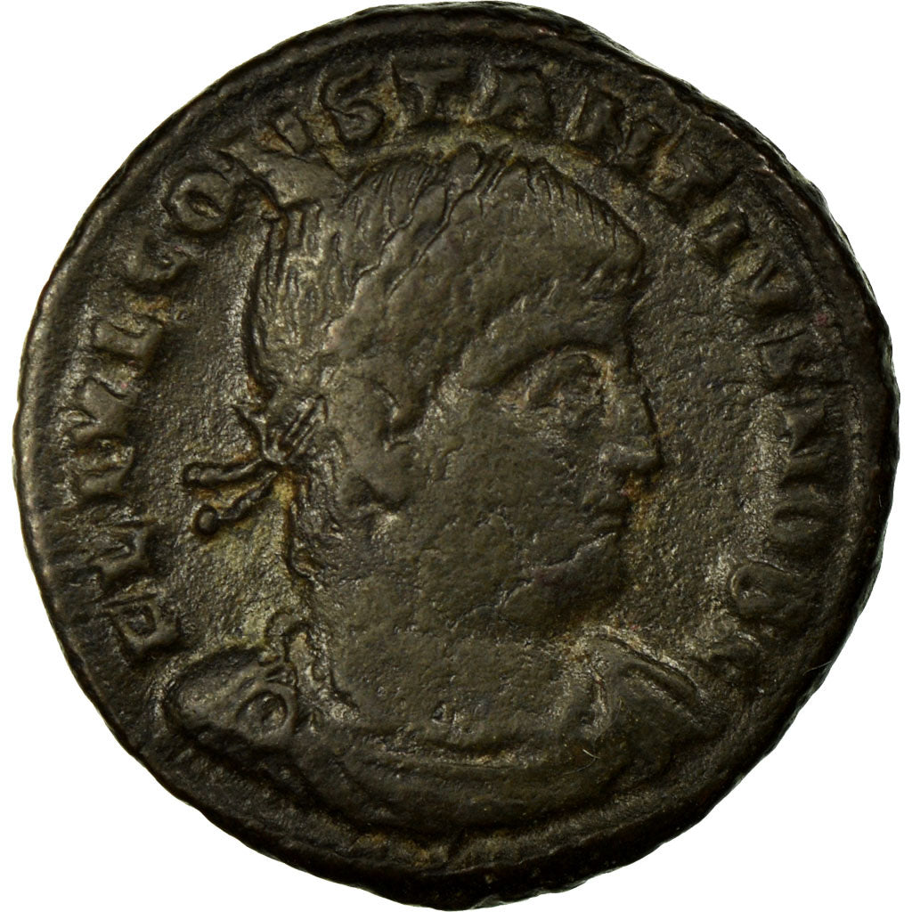 Constantius II, Nummus, Thessalonica, Copper, EF(40-45), Cohen:104