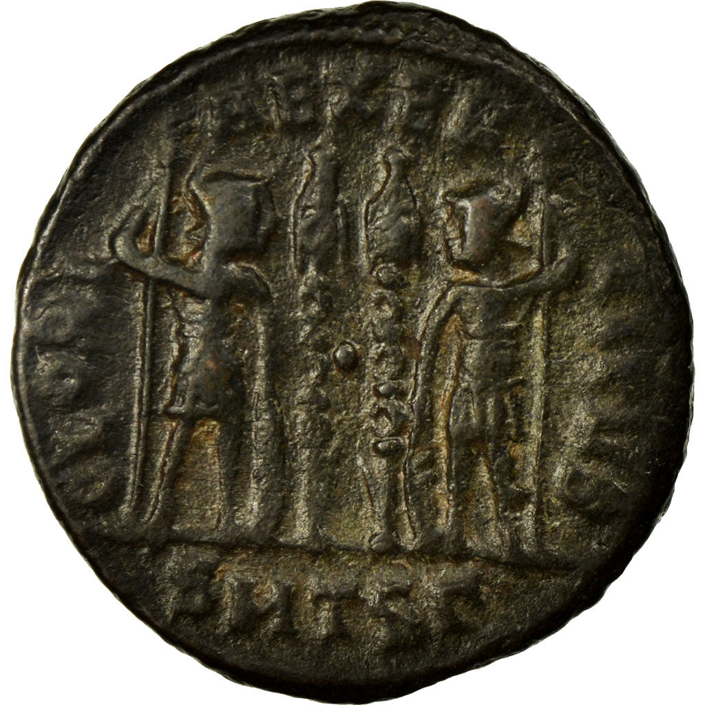 Constantius II, Nummus, Thessalonica, Copper, EF(40-45), Cohen:104