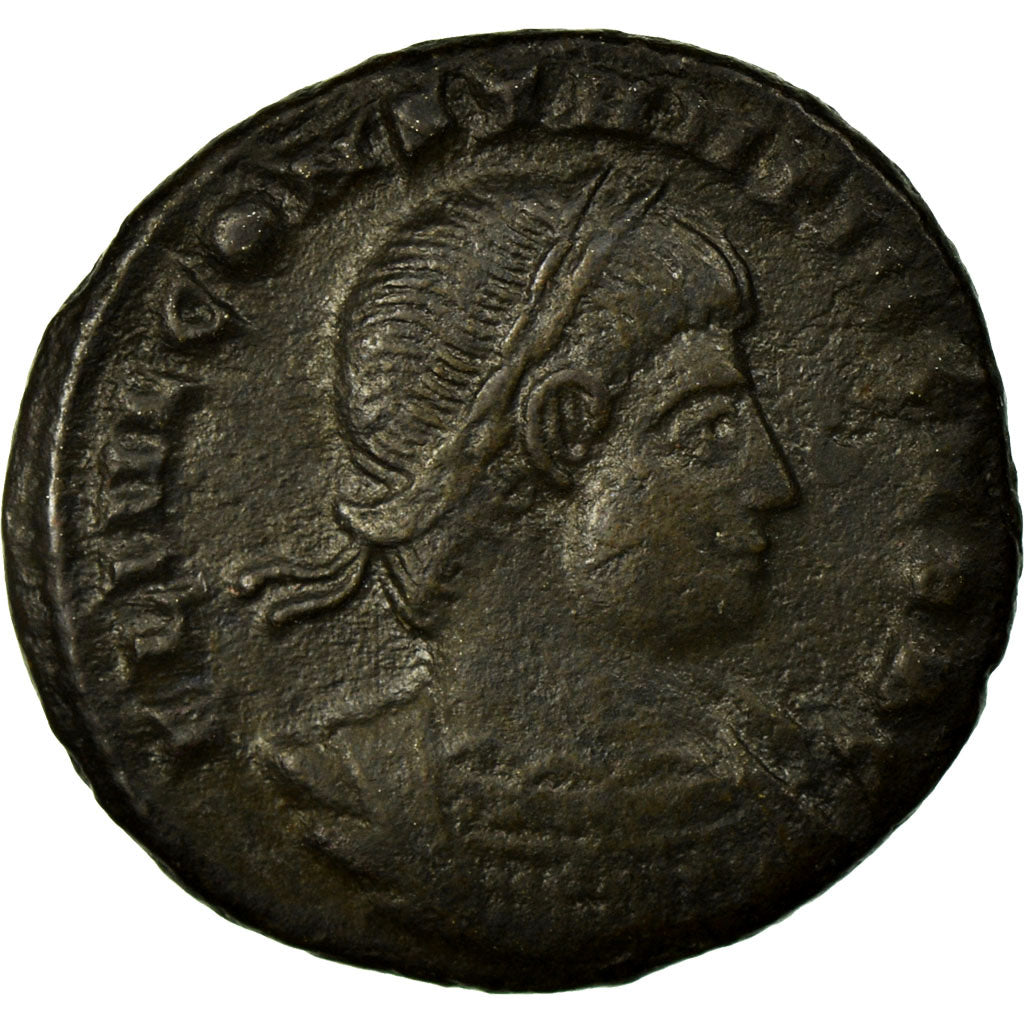 Constantius II, Nummus, Siscia, Copper, AU(50-53), Cohen:104