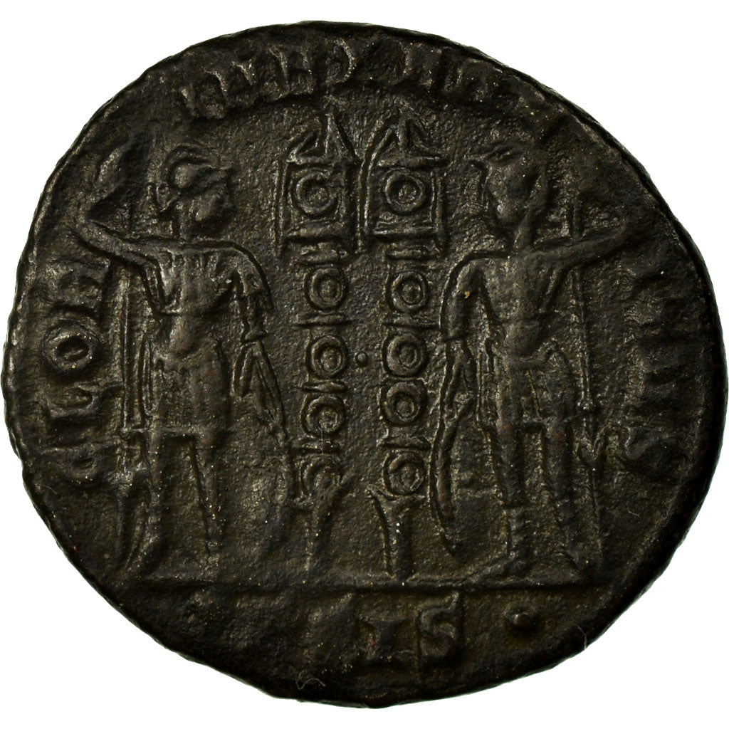 Constantius II, Nummus, Siscia, Copper, AU(50-53), Cohen:104