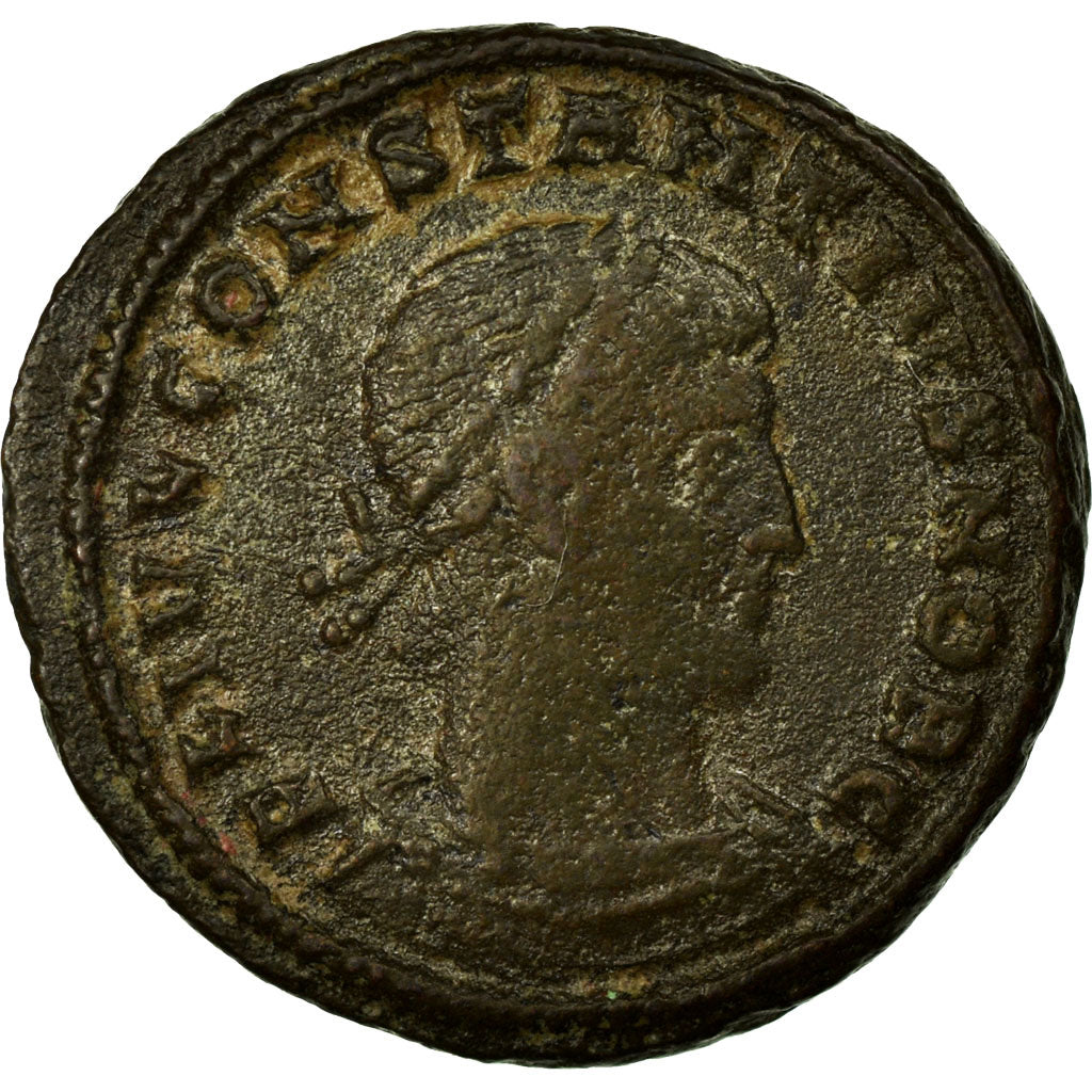 Constantius II, Nummus, Thessalonica, Kupfer, SS+, Cohen:104