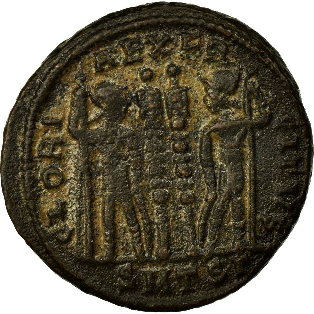 Constantius II, Nummus, Thessalonica, Kupfer, SS+, Cohen:104