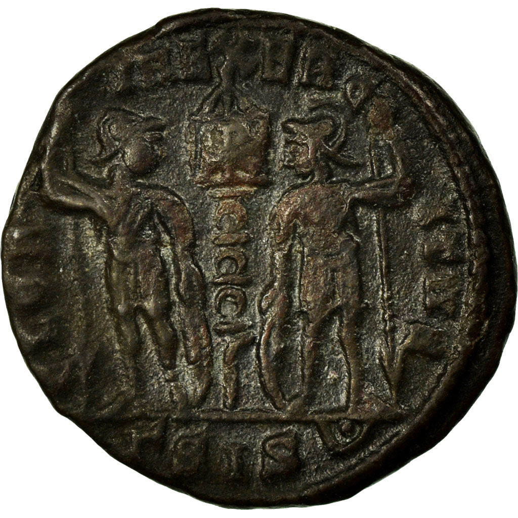 Constans, Nummus, Siscia, Copper, AU(55-58), Cohen:54