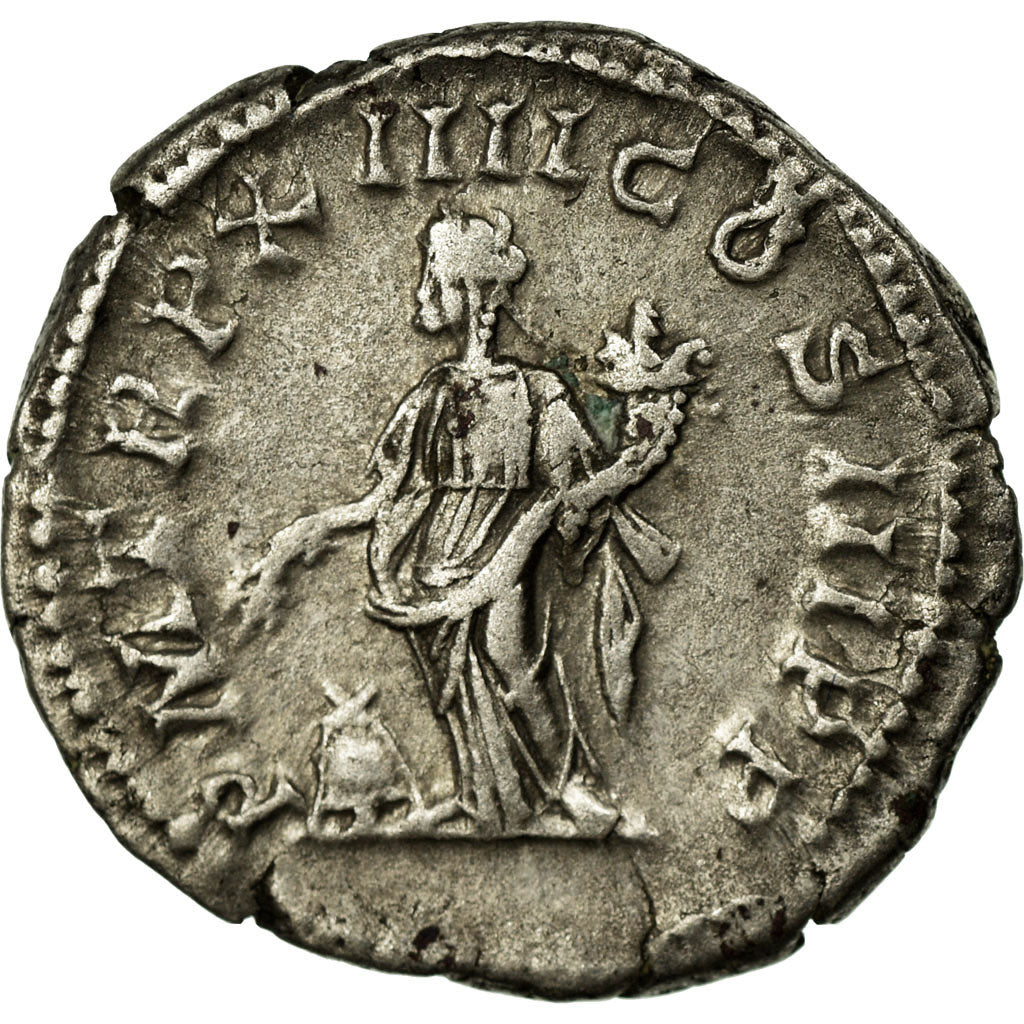 Septimius Severus, Denarius, 206, Rome, Silber, SS, RIC:200
