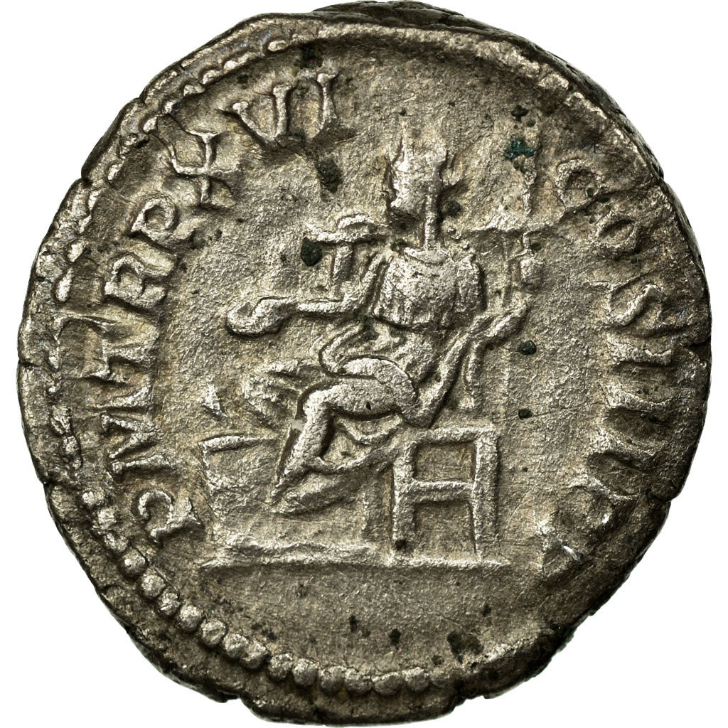 Septimius Severus, Denarius, Srebro, AU(55-58), Cohen:517