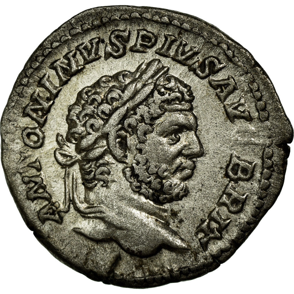 Caracalla, Denarius, Silver, AU(55-58), Cohen:104
