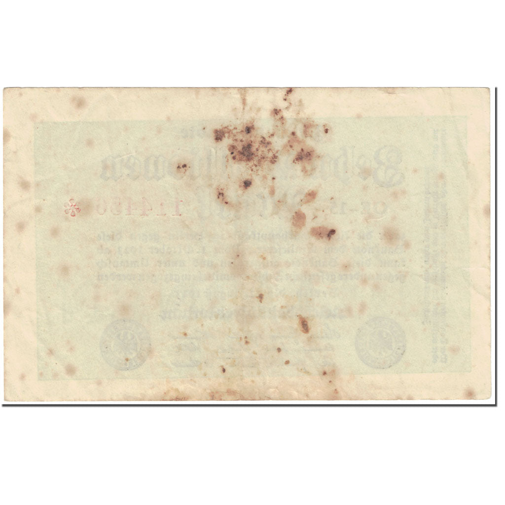 Geldschein, Deutschland, 10 Millionen Mark, 1923, 1923-08-22, KM:106a, S