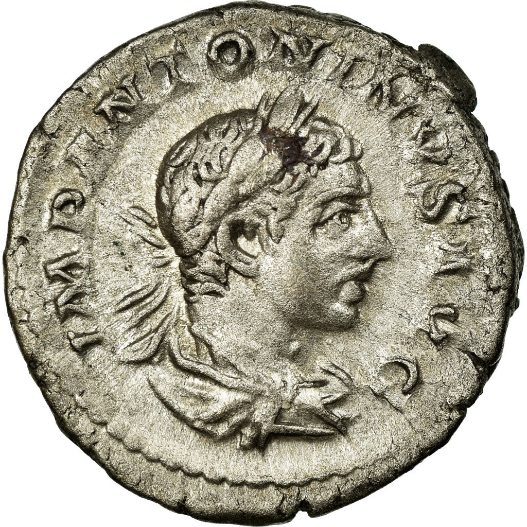 Elagabalus, Denarius, Silver, AU(55-58), Cohen:304