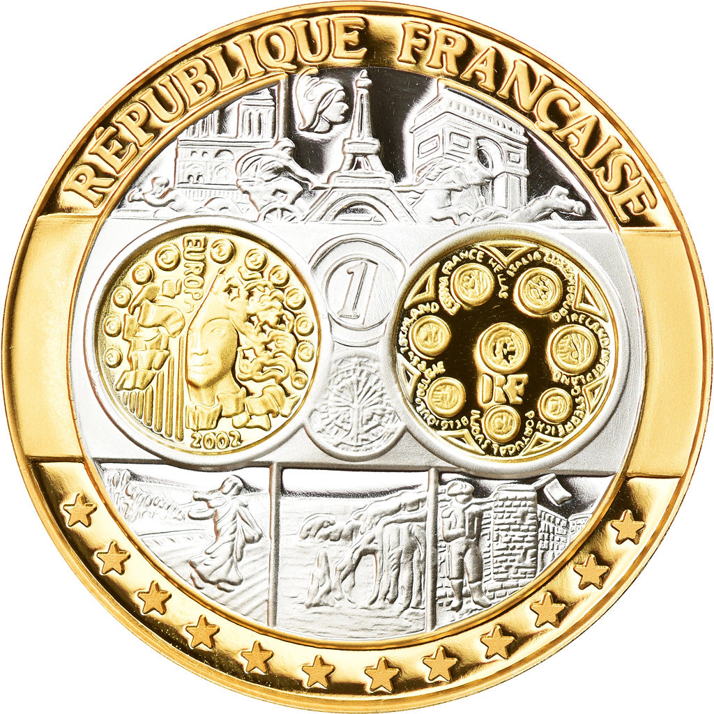 France, Médaille, Europe, République Française, Politics, Society, War, FDC