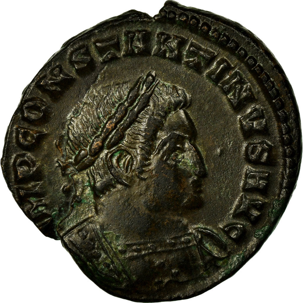 Constantine I, Nummus, London, Copper, AU(50-53), Cohen:546