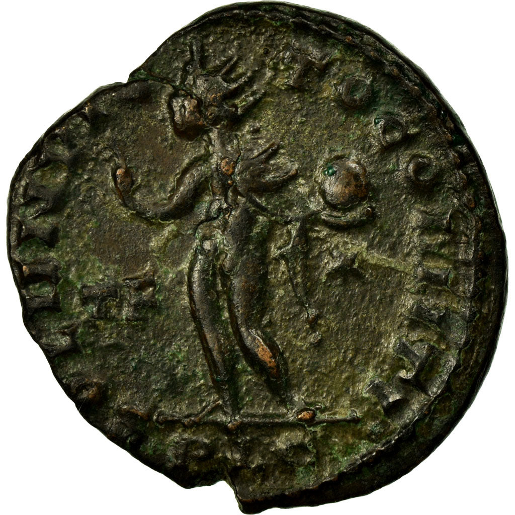 Constantine I, Nummus, London, Copper, AU(50-53), Cohen:546