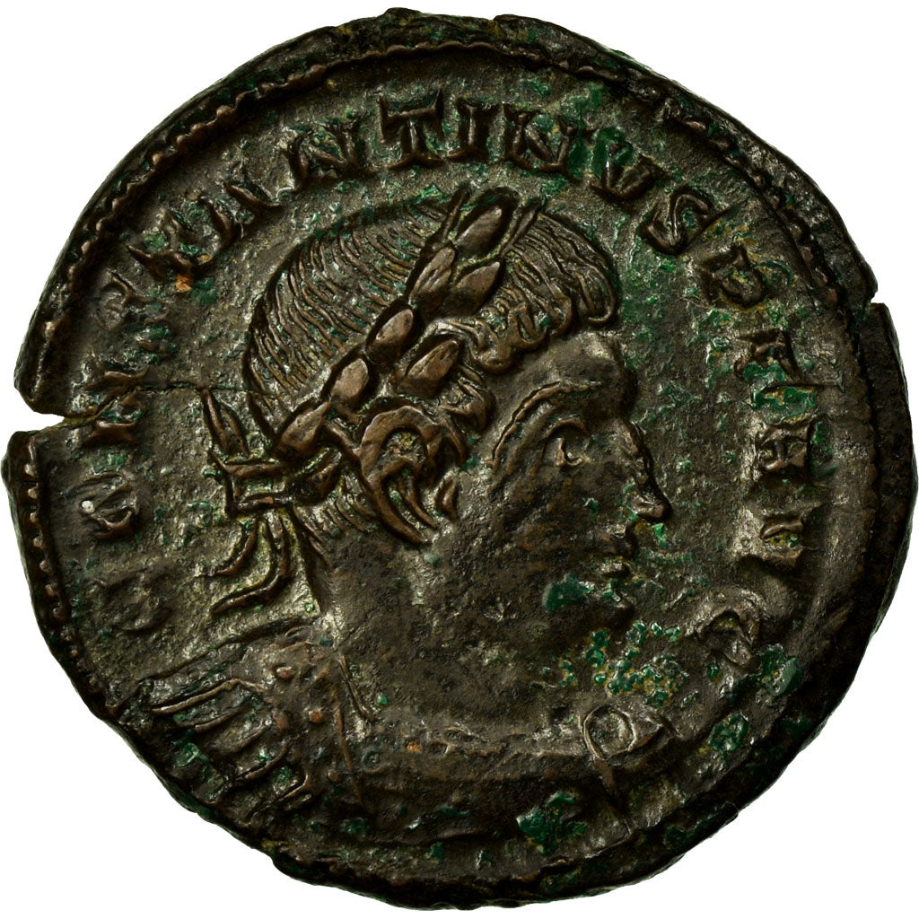 Constantine I, Nummus, Trier, Kupfer, SS+, Cohen:546