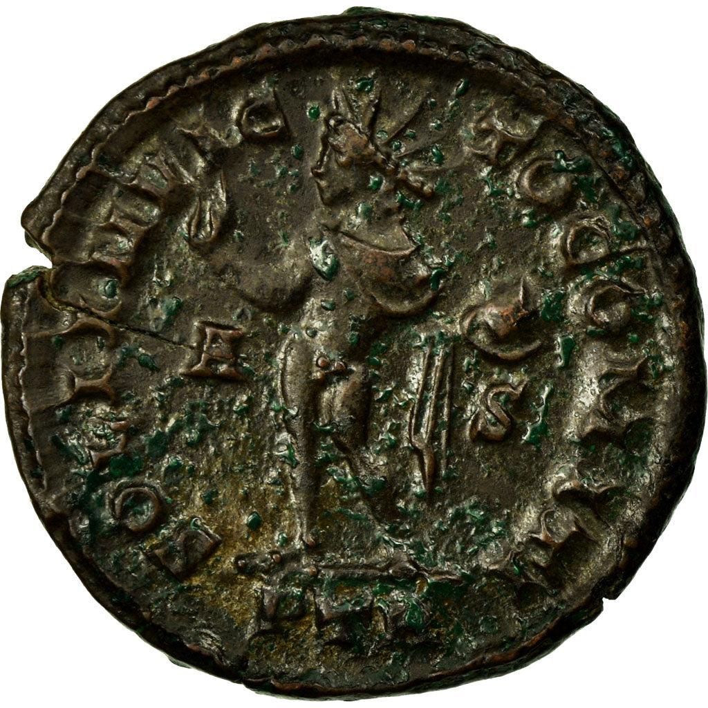 Constantine I, Nummus, Trier, Kupfer, SS+, Cohen:546