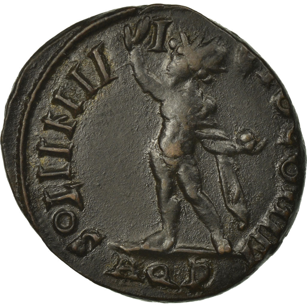 Constantin I, Nummus, Aquilée, Cuivre, TTB+, Cohen:546