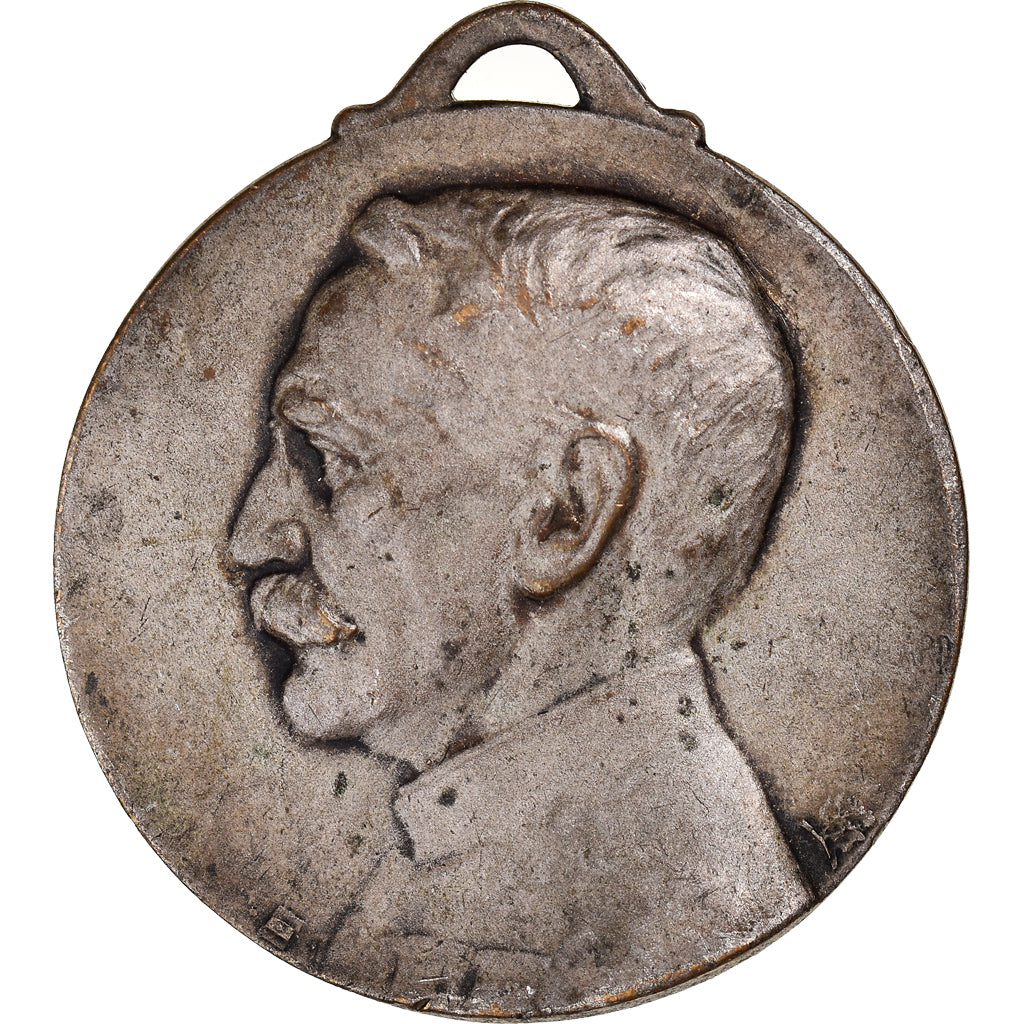 Francia, medalla, Gallieni, History, 1916, Aug.Maillard, MBC, Bronce plateado