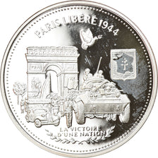 France, Medal, Paris libéré - 25 Aout 1944, Politics, Society, War, MS(65-70)