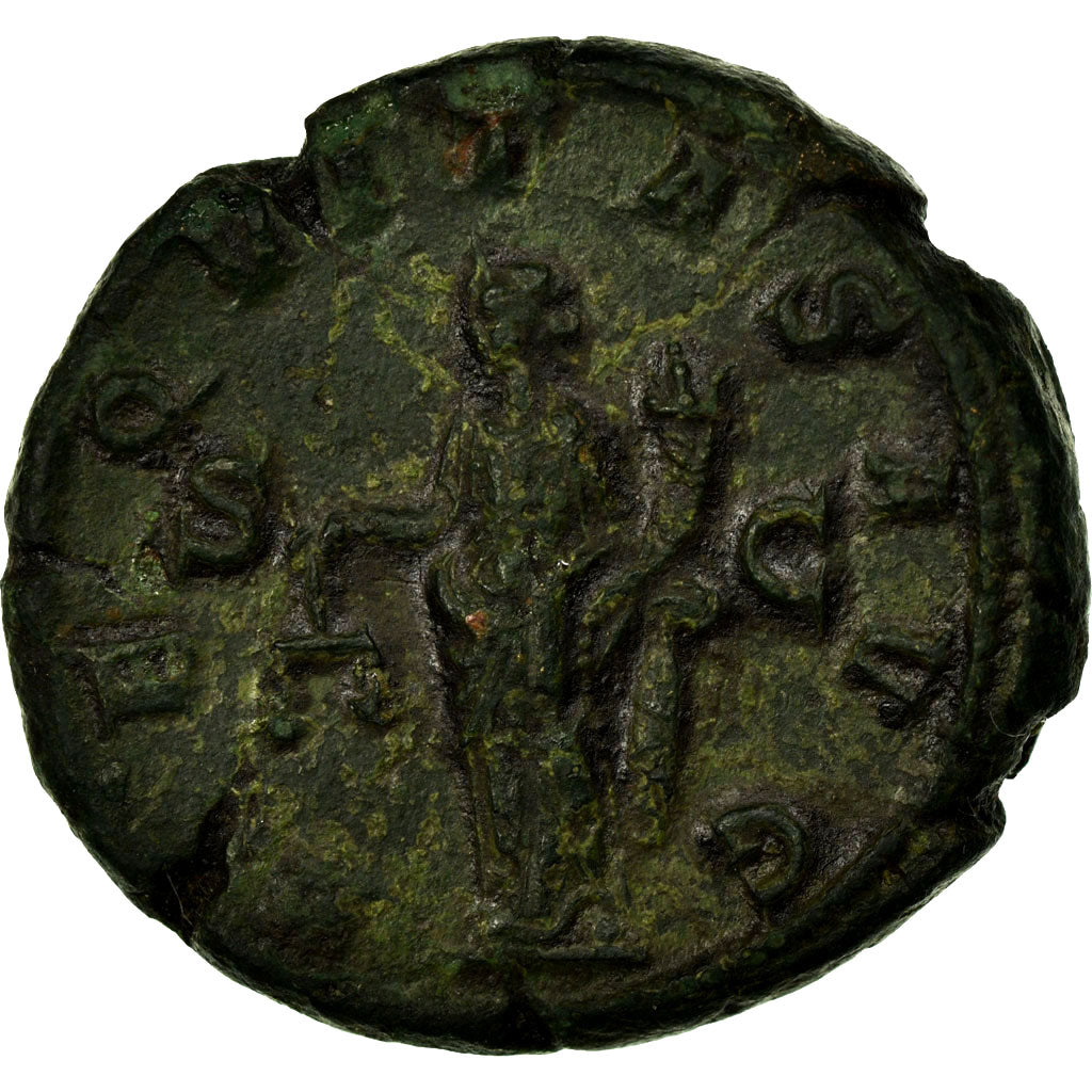 Gordian III, As, Miedź, EF(40-45), Cohen:27