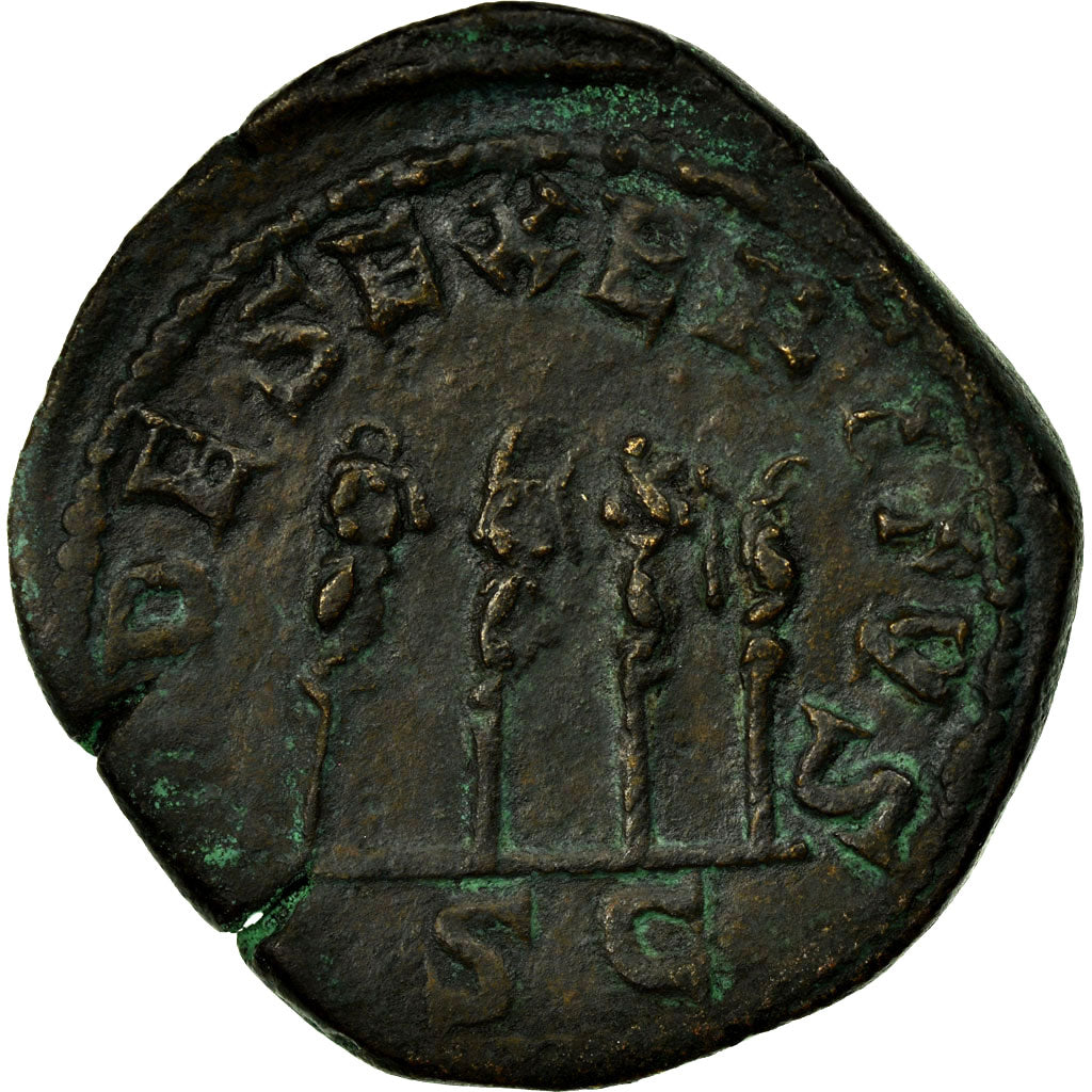 Philip I, Sestertius, Rome, Copper, EF(40-45), Cohen:51