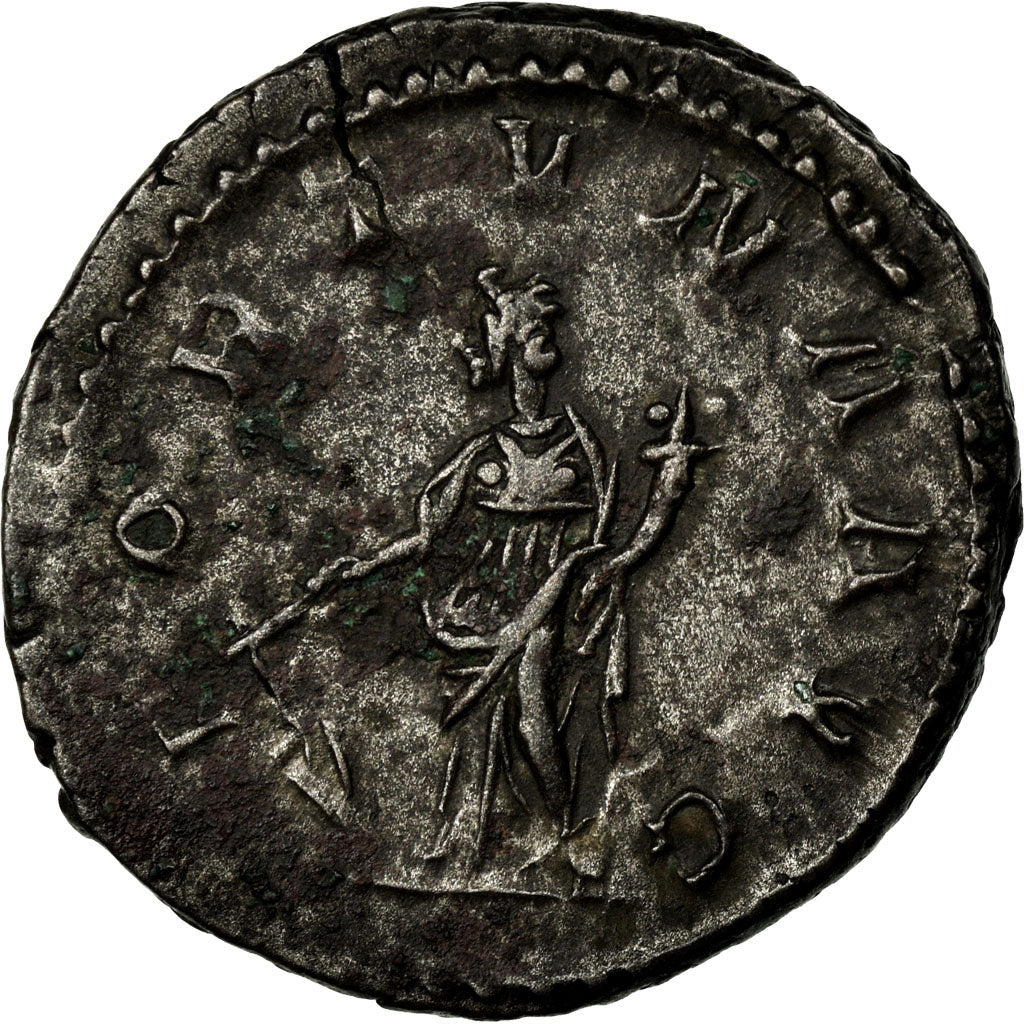 Postumus, Antoninianus, 260-269, Trier or Koln, Billon, SS+, Cohen:80