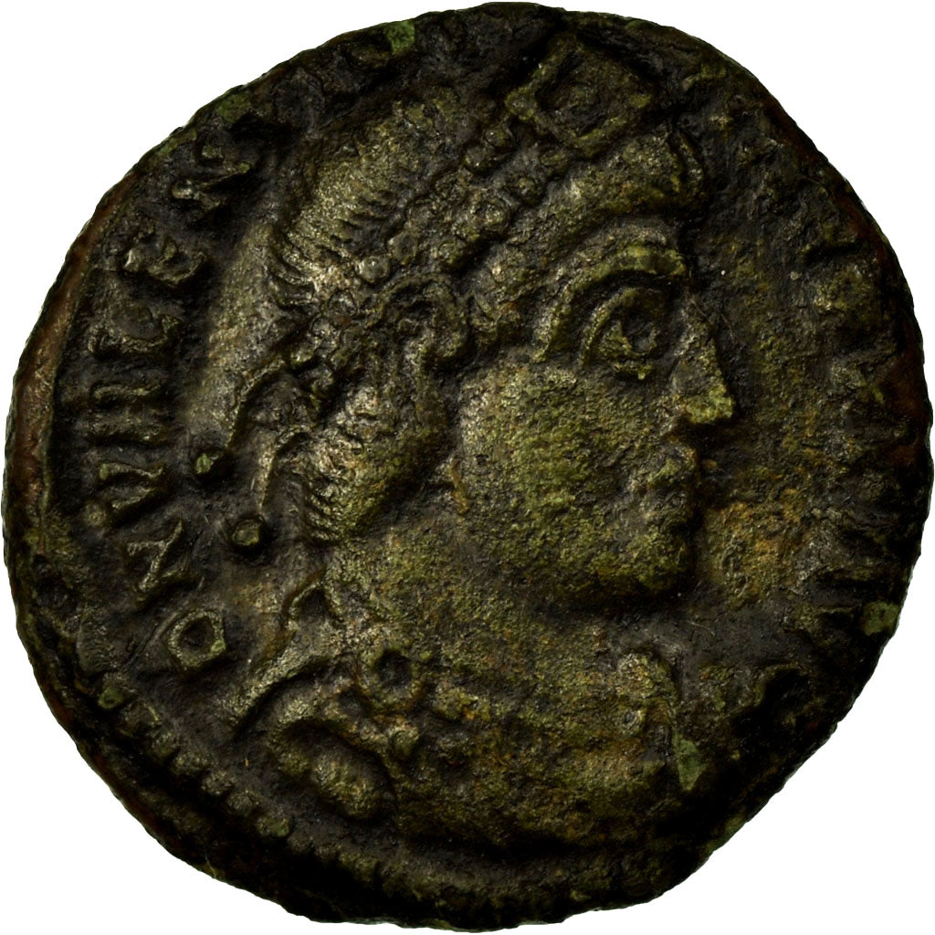 Valentinian I, Nummus, Siscia, Copper, AU(50-53), Cohen:12