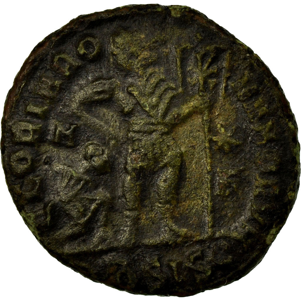 Valentinian I, Nummus, Siscia, Copper, AU(50-53), Cohen:12
