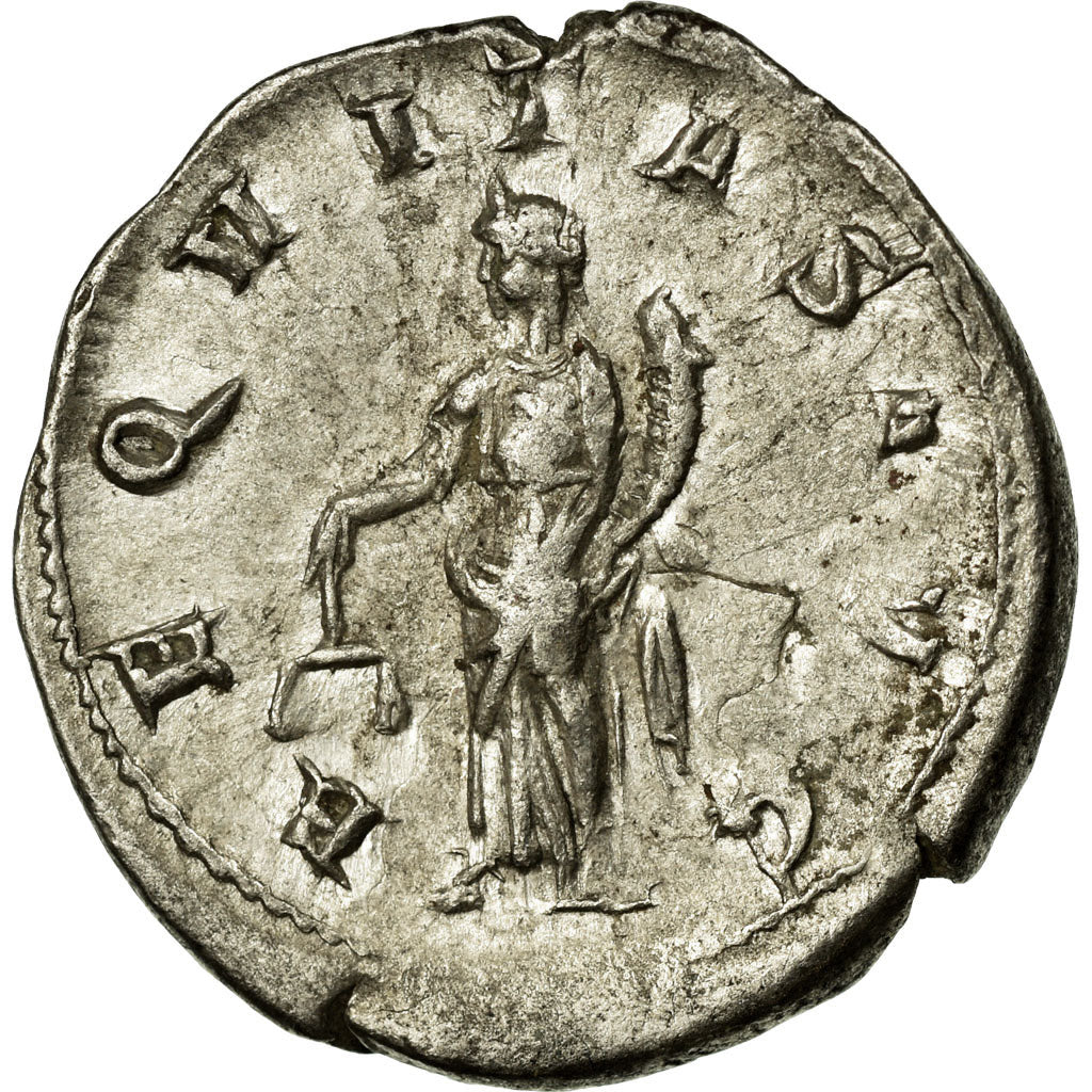 Gordian III, Antoninianus, Billon, AU(55-58), Cohen:25
