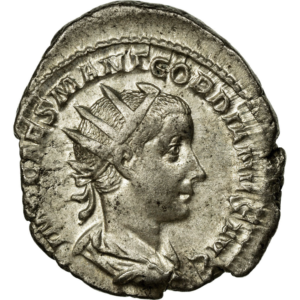 Gordian III, Antoninianus, Billon, AU(50-53), Cohen:105