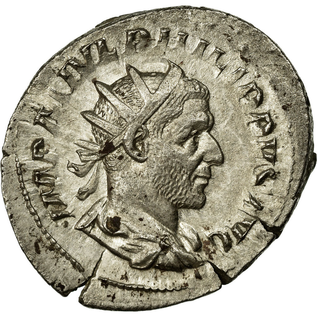 Philip I, Antoninianus, Billon, SS+, Cohen:119
