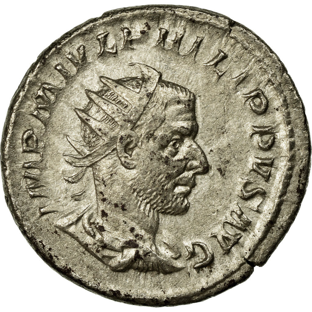 Philip I, Antoninianus, Billon, SS+, Cohen:240