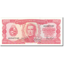 Banknote, Uruguay, 100 Pesos, 1967, Undated (1967), KM:47a, UNC(65-70)