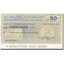 Banknote, Italy, 50 Lire, 1977, 1977-02-21, Milano, UNC(65-70)