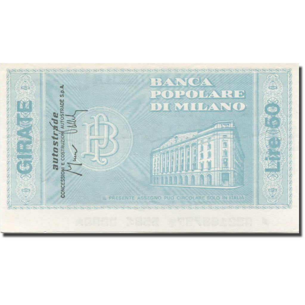 Banknote, Italy, 50 Lire, 1977, 1977-02-21, Milano, UNC(65-70)