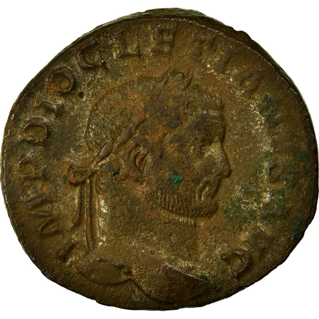 Diocletian, Follis, Trier, Copper, EF(40-45), Cohen:85