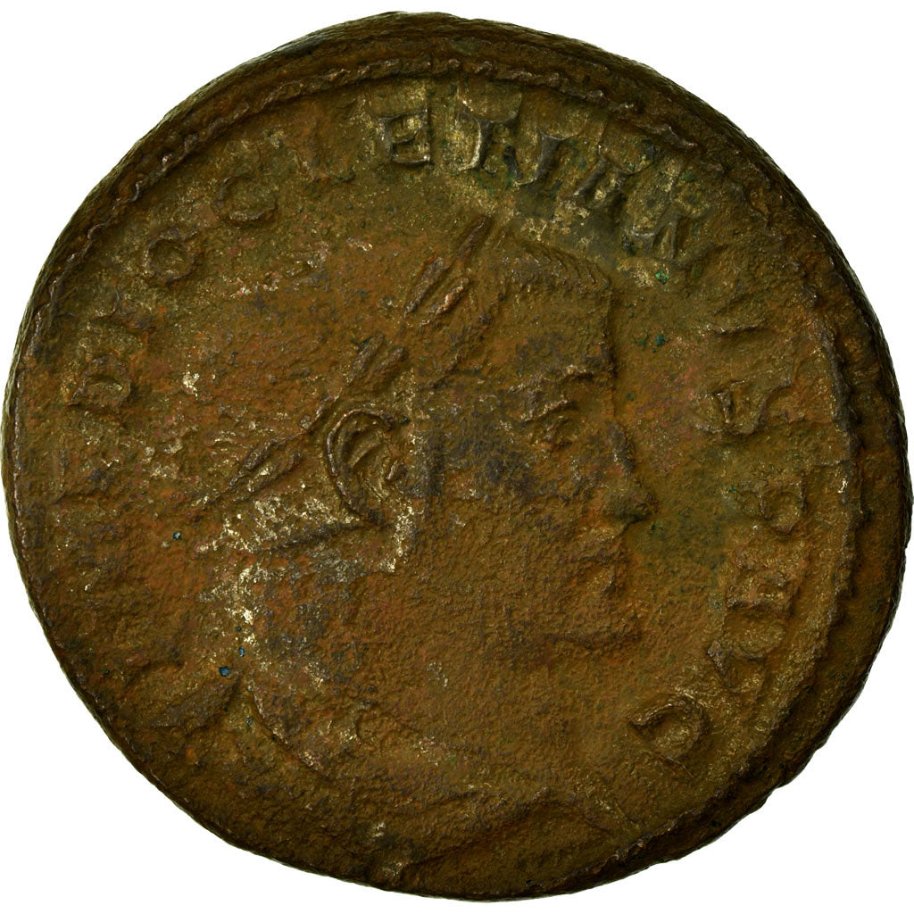 Diocletian, Follis, Trier, Copper, EF(40-45), Cohen:91