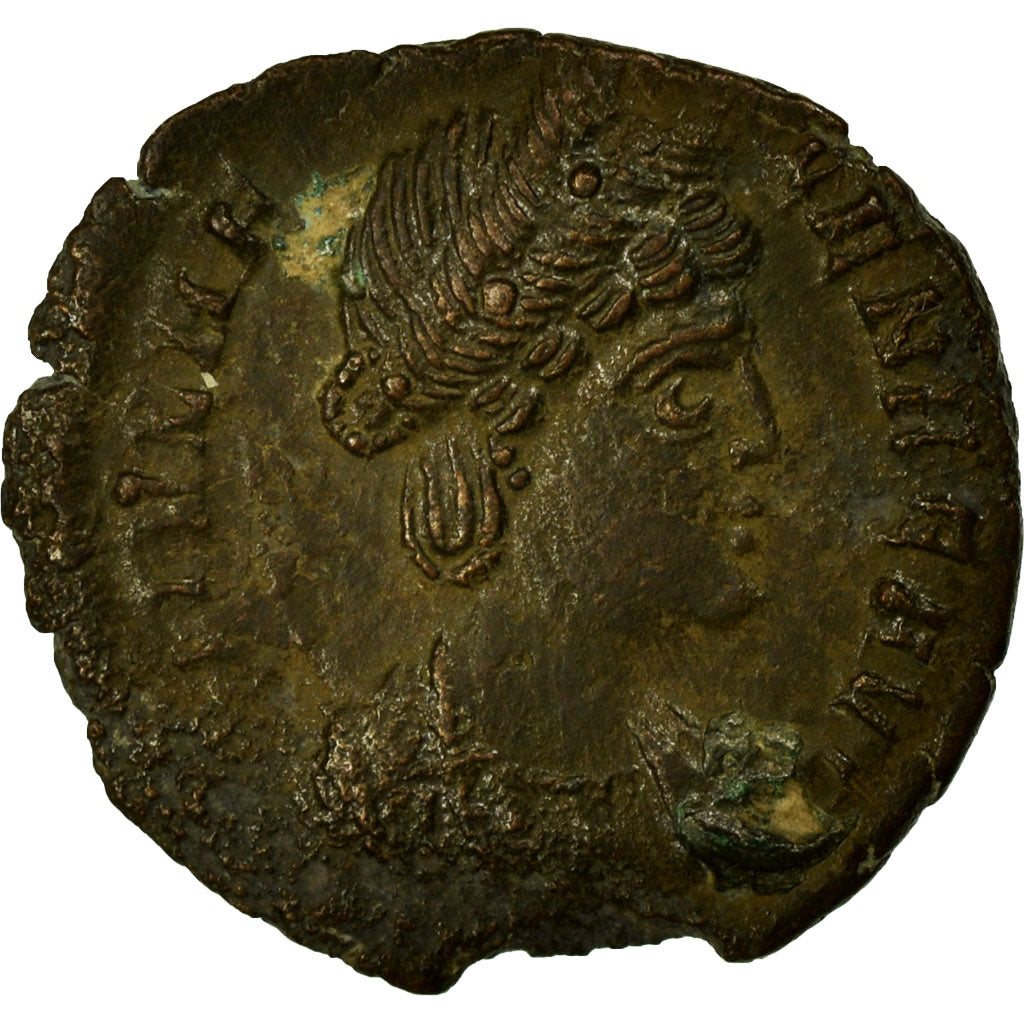 Theodora, Nummus, Trier, Copper, MS(60-62), Cohen:1