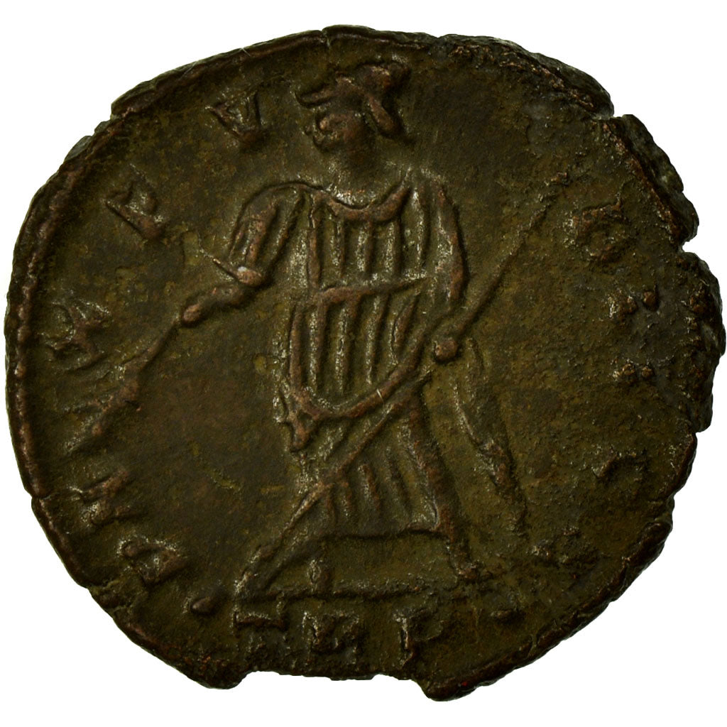Theodora, Nummus, Trier, Copper, MS(60-62), Cohen:1