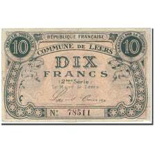 Francia, Leers, 10 Francs, Bon Communal, RC, Pirot:59-1546