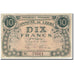 Francia, Leers, 10 Francs, Bon Communal, RC, Pirot:59-1546