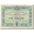 França, Evreux, 1 Franc, 1920, Chambre de Commerce, EF(40-45), Pirot:57-17