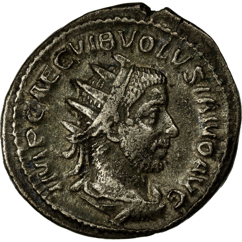 Volusian, Antoninianus, Bilon, AU(50-53), Cohen:8