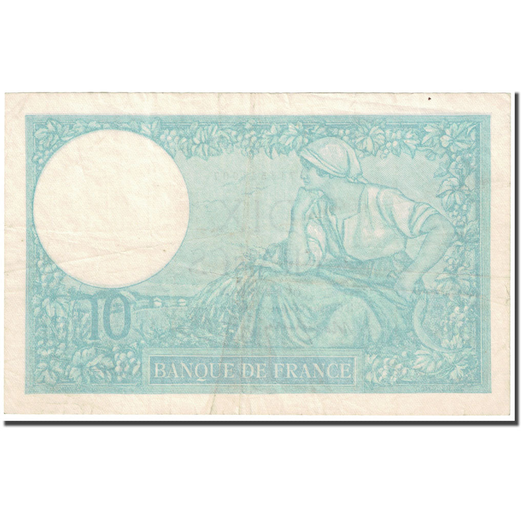 Francia, 10 Francs, Minerve, 1939, 1939-02-02, MBC, Fayette:7.1, KM:84