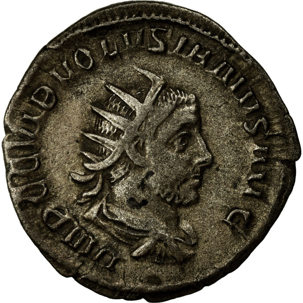 Volusian, Antoninianus, Rome, Billon, AU(55-58), Cohen:133