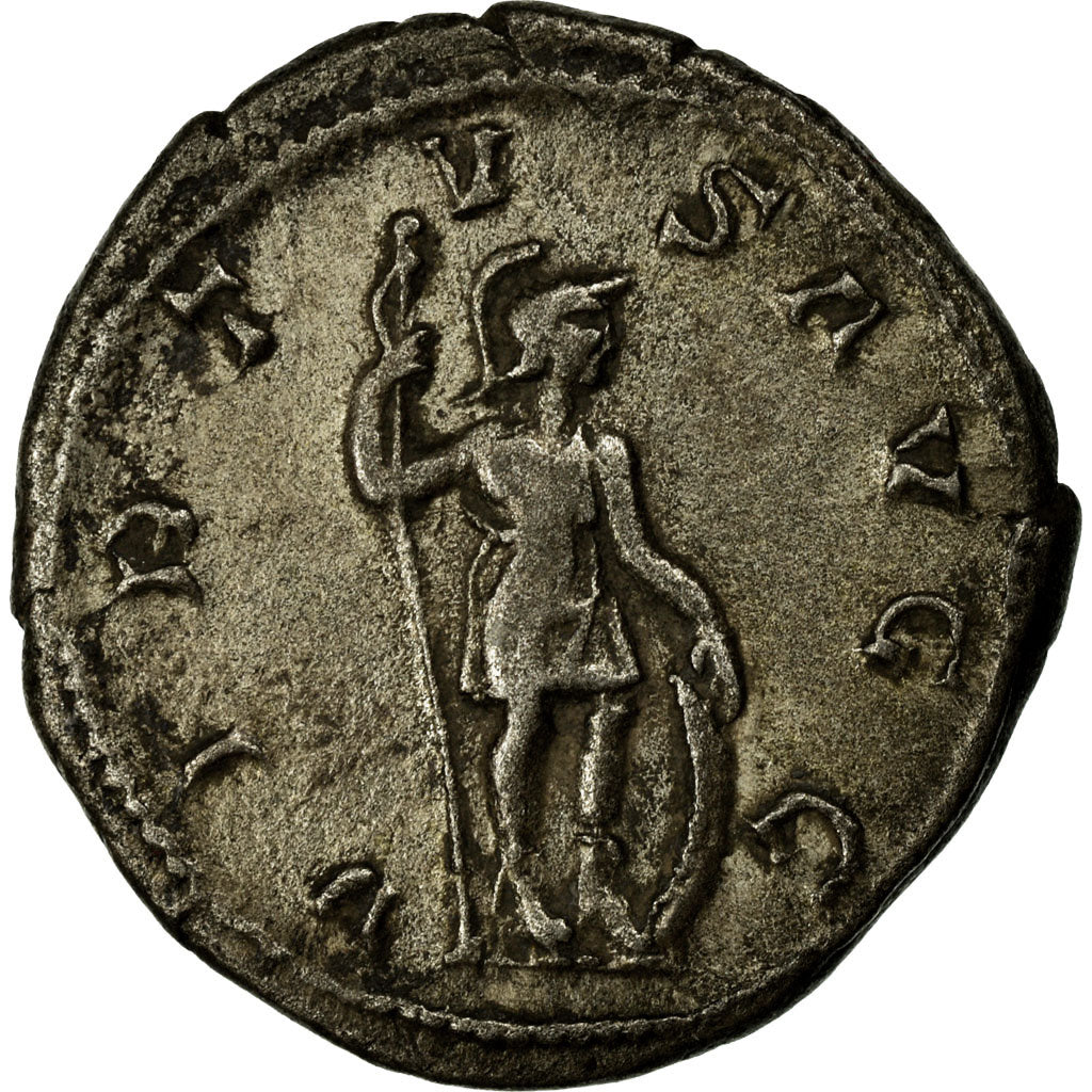 Volusian, Antoninianus, Rome, Billon, AU(55-58), Cohen:133