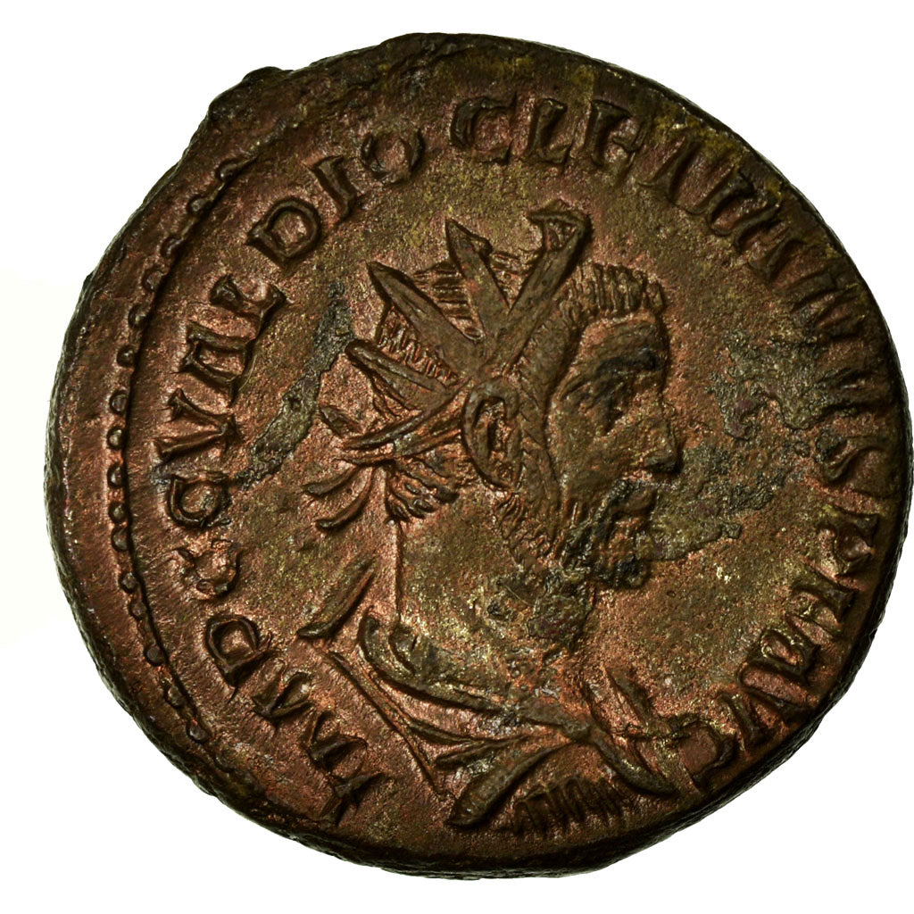 Diocletian, Antoninianus, Bilon, AU(55-58), Cohen:215
