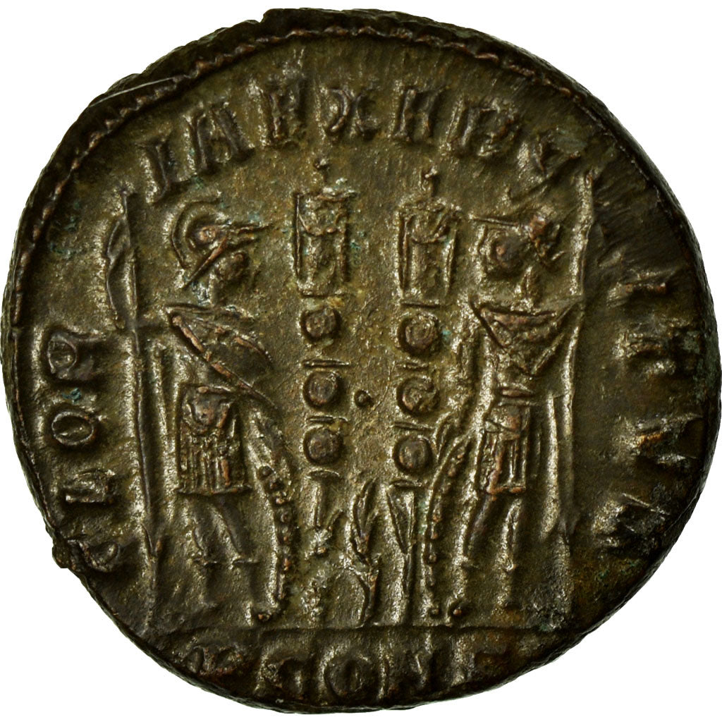 Constantin I, Nummus, Arles, Cuivre, TTB+, Cohen:254