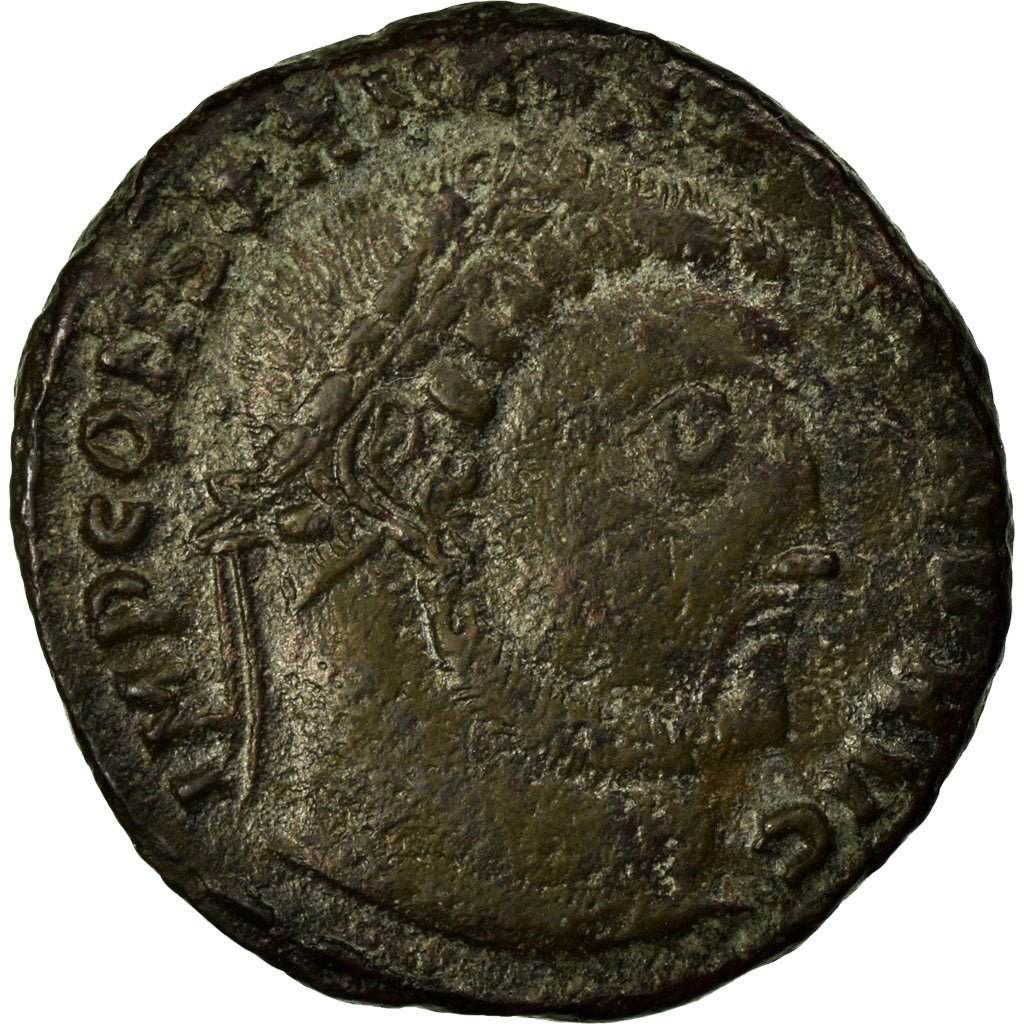 Constantine I, Nummus, Thessalonica, Miedź, EF(40-45), Cohen:290