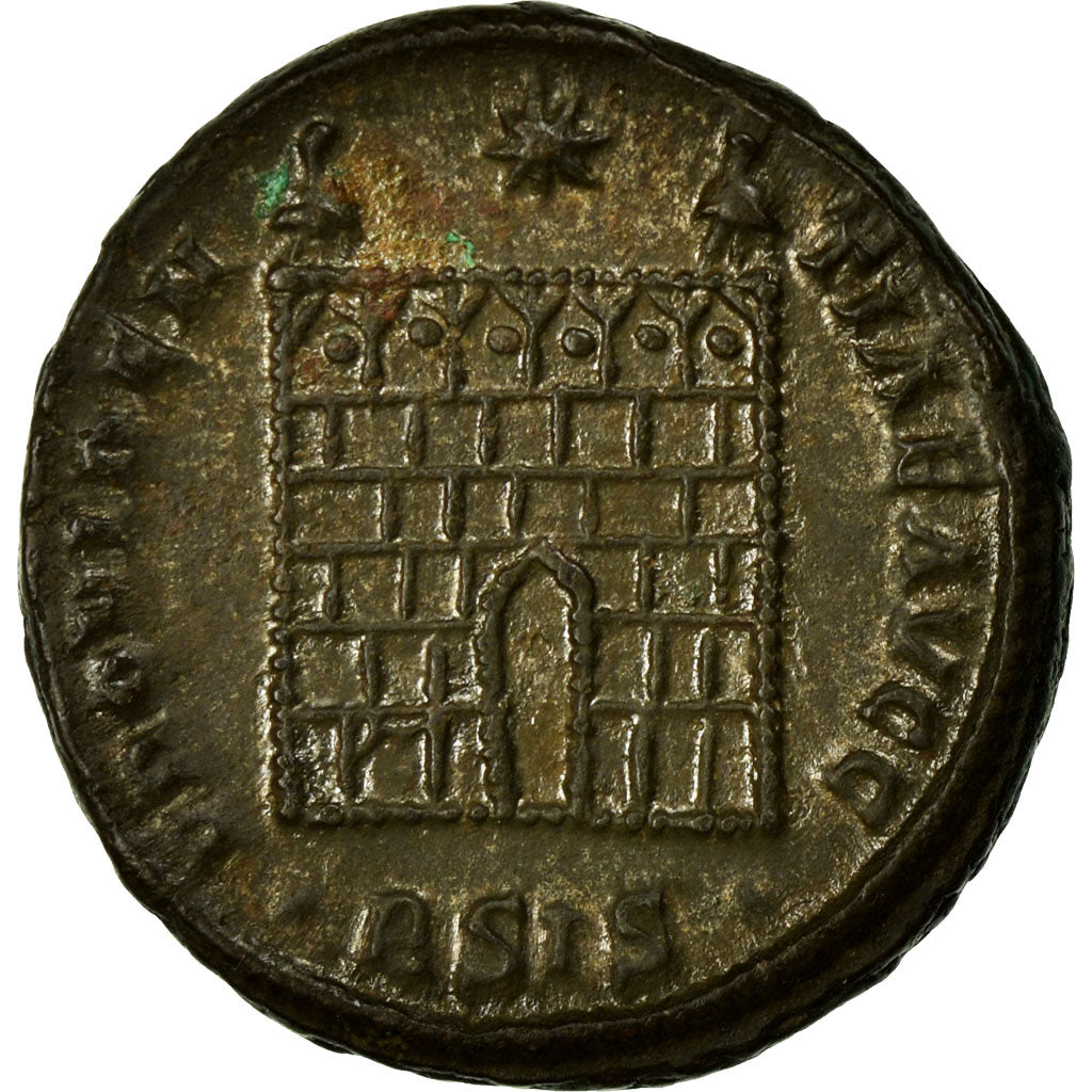 Constantine I, Nummus, Siscia, Cobre, AU(55-58), Cohen:454