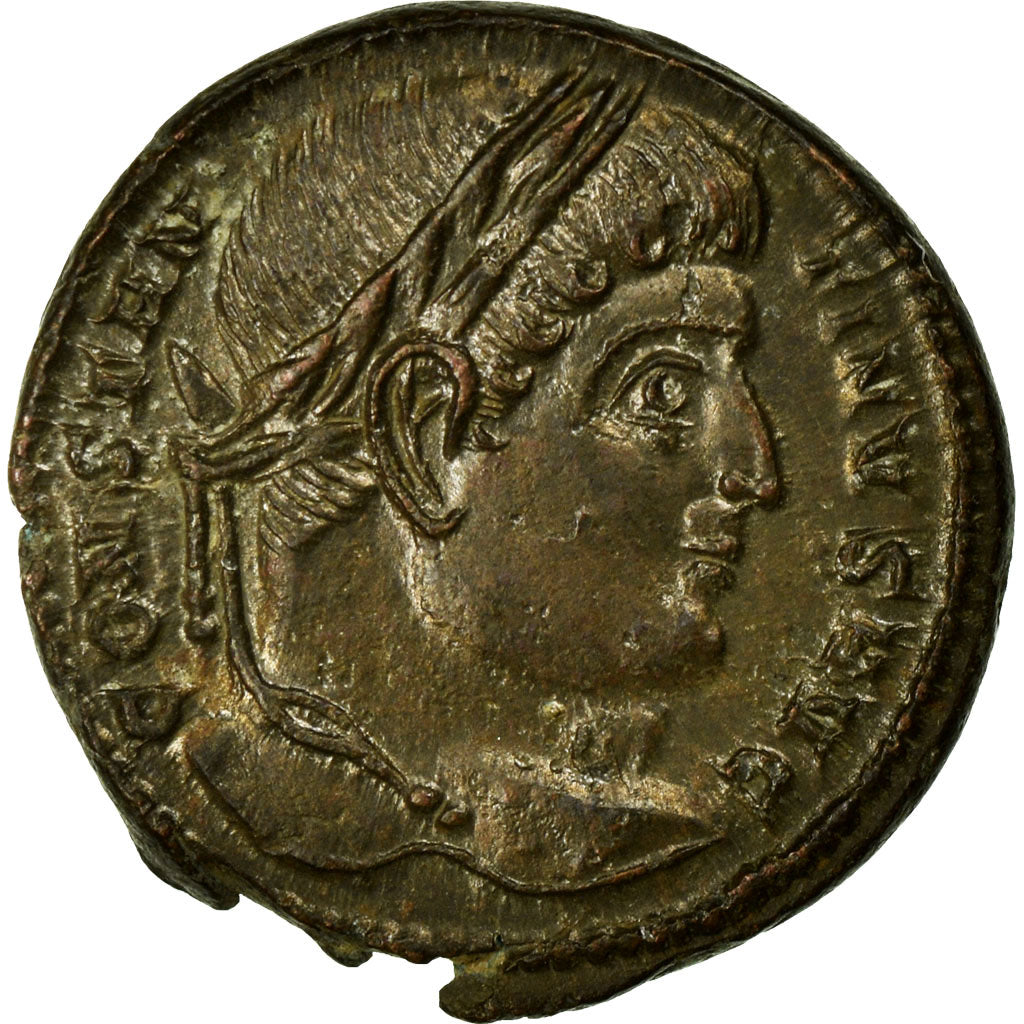 Constantine I, Nummus, Trier, Copper, AU(55-58), Cohen:454