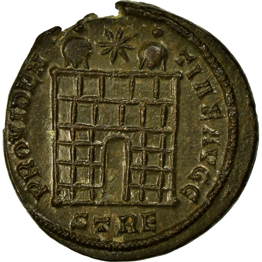 Constantine I, Nummus, Trier, Copper, AU(55-58), Cohen:454